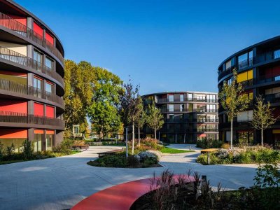 Investition für die Zukunft – 1-Zimmer Wohnung mit Loggia am Elbufer – Marina Garden