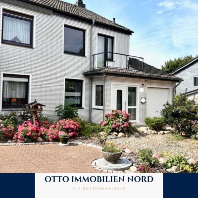 Bremerhaven-Surheide: Gemütliche Doppelhaushälfte mit ausgebautem Dachboden, Garage + Werkstatt, Gar