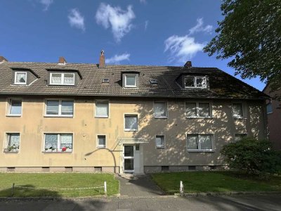 Castrop Rauxel - Vermietete, renovierungsbedürftige 2-Zimmer-Eigentumswohnung im Dachgeschoss