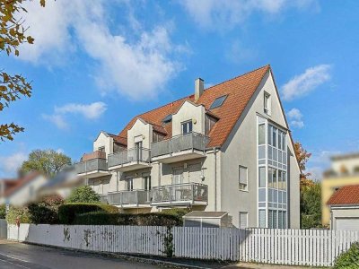 Gemütliche 1-Zimmer-Dachgeschosswohnung mit ausgebautem Dachspitz Nähe S-Bahnhof Neufahrn