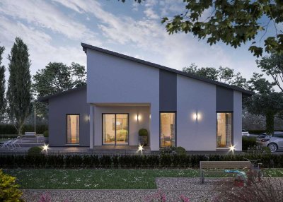 stylischer Bungalow - jetzt Finanzierung bei uns prüfen !! inkl. Grundstück !!