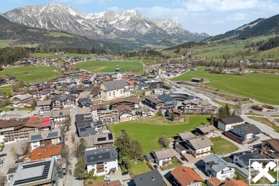 Einfamilienhaus in zentraler Toplage mit Blick auf den Wilden Kaiser