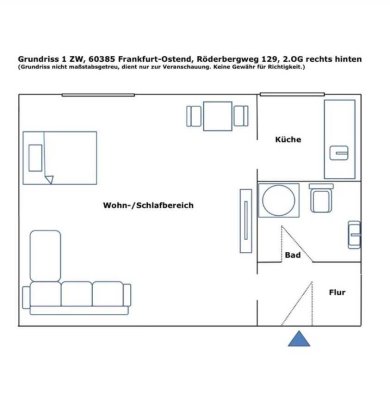 Schöne 1-Zimmerwohnung in bester Lage