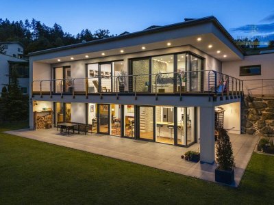 Architektenhaus mit Panoramablick #Über der Nebelgrenze leben