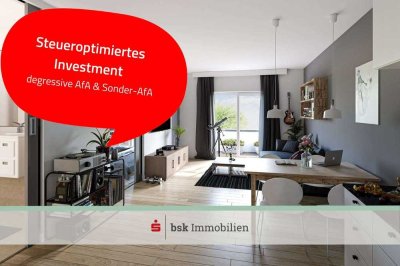 Exklusive Kapitalanlage: 2 Zimmer mit degressiver- + Sonder-AfA