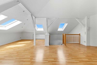 3-Raum-Dachgeschosswohnung mit Weitblick in Dresden-Cotta!