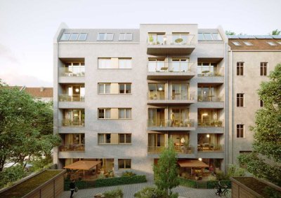Am Prenzlauer Berg: 4-Zi Neubauwohnung mit Balkon