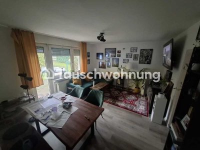 Tauschwohnung: Tausche 2-Zimmer Wohnung mit Garten gegen größere Wohnung