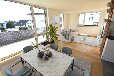 **Sofort bezugsfrei**Neuwertige 4-Zimmer-Whg. mit Balkon, Aufzug, TG-Stp.**