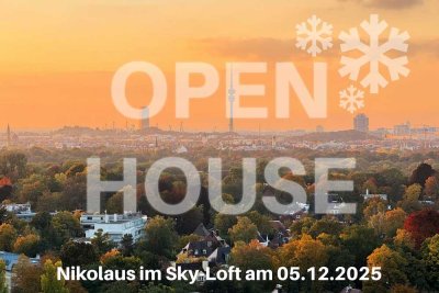 Nikolaus-Open House im Sky-Loft. Town-Blick & Sonnenuntergänge.