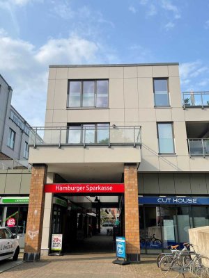 3 Zimmer Wohnung, Südbalkon und Dachterrasse
