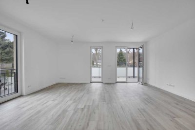 Lichtdurchflutete Wohnung im Erstbezug I XXL-Terrasse I Stellplatz I Keller