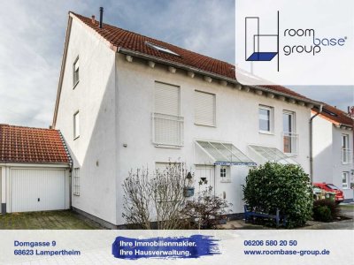 Doppelhaushälfte mit Garten & Garage in ruhiger Lage in Heppenheim