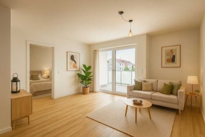 2-Zimmer-Wohnung im 2. Obergeschoss