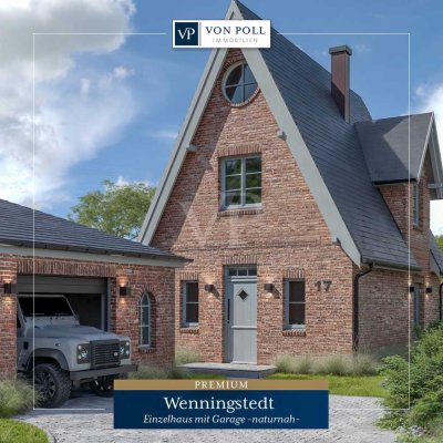 Einzelhaus (Neubau) mit Garage und Heideblick