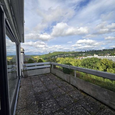 Großzügige Maisonettewohnung mit Weitblick, Balkonen und Garage in Bad Schwalbach