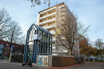 Helle 2-Zi-Wohnung 6. OG/mit Lift, Kernlage Marienstraße mit Blick über Südstadt OHNE PROVISION