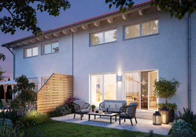 Ruhige Neubau-Doppelhaushälfte – modern, lichtdurchflutet mit Süd-/Westgarten & Carport