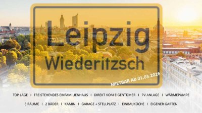Einfamilienhaus mit 5 Zimmern und Garage in Leipzig-Wiederitzsch