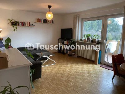 Tauschwohnung: Schöne Wohnung mit Balkon und Blick ins Grüne