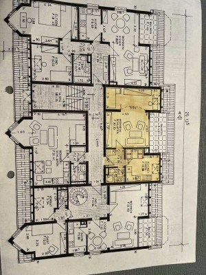 Schöne 2- Zimmer-Wohnung mit Dach-Loggia in Lorsch nähe Bahnhof