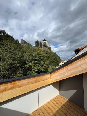 Moderne 2-Zimmer Dachgeschosswohnung mit Terrasse in Kufstein