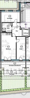 NEUBAU I 3-Zimmer-Wohnung mit Garten