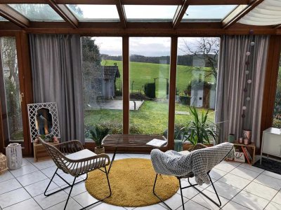 Großzügige Wohnung mit Garten am Stadtrand von Wipperfürth zu vermieten!