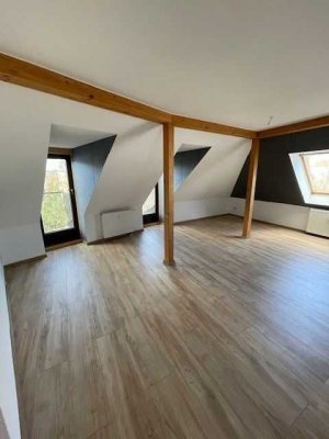Diese Wohnung wird Ihnen gefallen! 4-R-Dachgeschoß-Wohnung mit Gäste-WC und Abstellraum