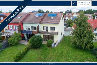 Reiheneckhaus mit Platz für die Familie und Ruhe im schönen, großen Garten - in Bonndorf i.S.