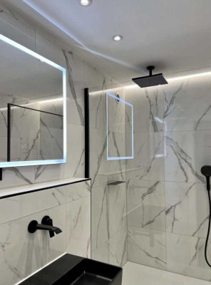 Erstbezug nach Sanierung: freundliche 2,5-Zimmer-Wohnung mit Einbauküche und Balkon in Bad Rappenau