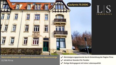 Investieren, wo andere Urlaub machen – Charmante Eigentumswohnung in Pirna