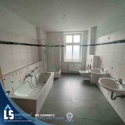 Schöne Erdgeschosswohnung direkt am Bahnhof
