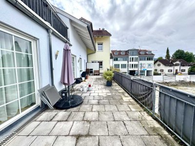 Große 4-Zimmer-Wohnung mit traumhafter Dachterrasse
