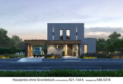 Ein Haus, der Modernen Eleganz
