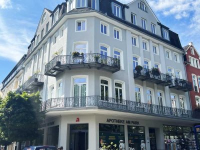 Traumwohnung in Bad Nauheim: 2 Zimmer, 2 Balkone u. ganz viel Wohnqualität, Parkstr. 16