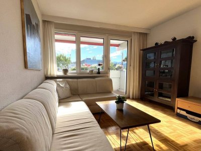 Gemütliche 2-Zimmer-Wohnung mit Balkon und Tiefgaragenabstellplatz in zentraler Lage von Bregenz