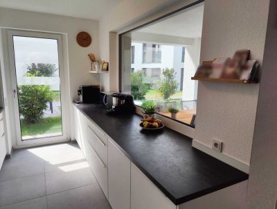 Erdgeschosswohnung mit Garten und Terrasse – modernes Wohnen am Pfullinger Ortsrand