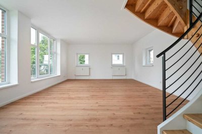 Großzügige 3-Zimmer Maisonette-Wohnung am Wall in der Greifswalder Innenstadt