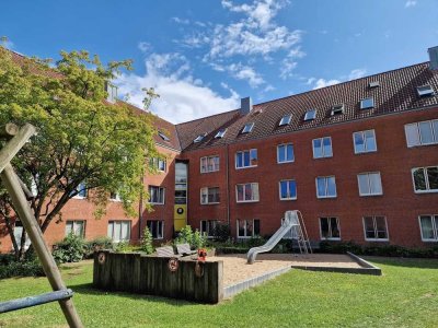 Kiel-Wellsee, 2,5 Zimmer, Loggia, § 88d oder §8 WBS erforderlich, EG, mit Keller