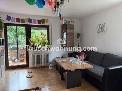 Tauschwohnung: Gemütliche grüne 2 Z. Whn (48m2) gegen 4 Z. Whn