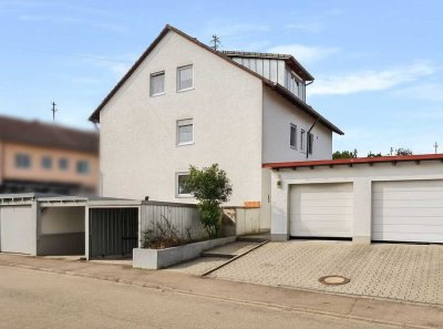 Alternative zum Haus: 4-Zimmer-Wohnung mit Garten, Garage und Carport in Benningen