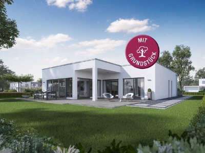 Ein extravaganter Bungalow mit Flachdach!