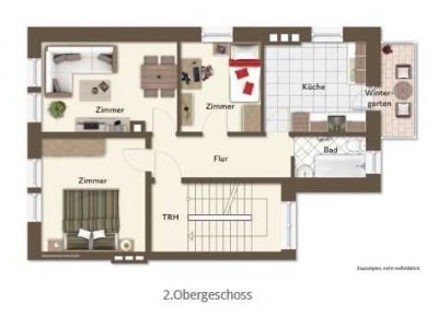 Gepflegte 3-Zimmer-Wohnung im 2. OG in Ulm-Oststadt