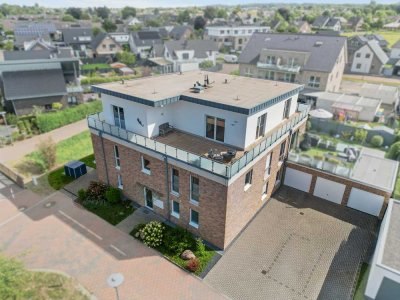 Exklusives Penthouse mit 360°-Dachterrasse, Stil & Komfort in ruhiger Wohnatmosphäre von Xanten