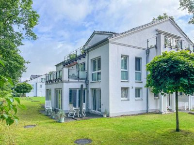 Barrierearme Terrassenwohnung in grüner Lage von Ahrensburg.