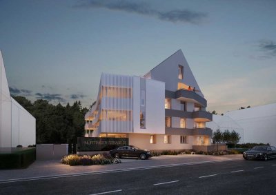 Baustellenberatung: Sa, 09.08. von 11-14 Uhr, Moderne 2-Zimmer-Wohnung mit tollem Balkon