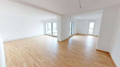 Moderne 4-Zimmer-Wohnung mit großer Dachterrasse mitten in der City in ruhiger Lage!