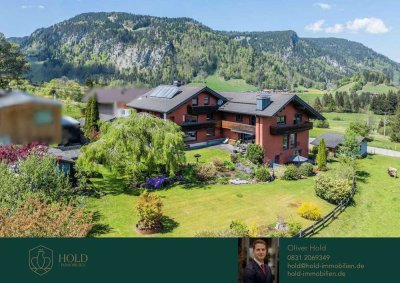 Vielseitig nutzbares Anwesen mit Panoramablick in Toplage von Oberstdorf