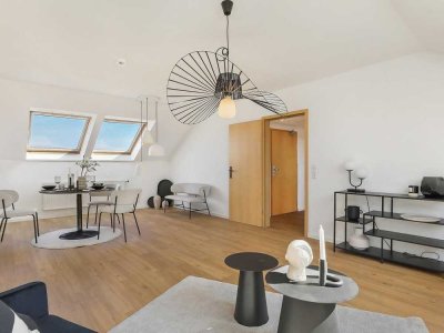 Hell & modern gestaltete 3 Zimmer Wohnung in Uffenheim inkl. Stellplatz
